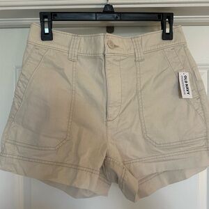 Old Navy Women's Beige Cargo Shorts